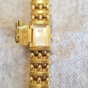 Vintage Womens Hidden Quartz Citizen  Elegance Watch Needs Battery